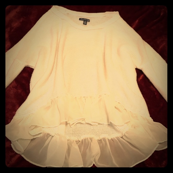 American Eagle Outfitters Sweaters - High low wide sweater